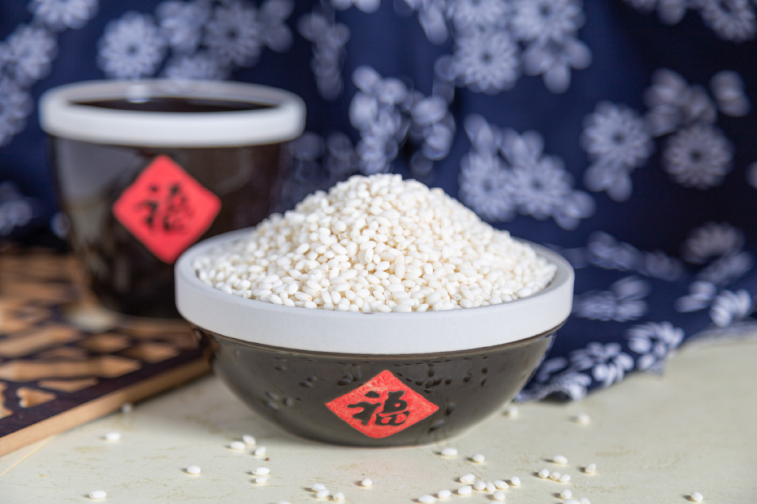 桂花香馅裹核桃,桂花香馅裹核桃江米如珠井水淘