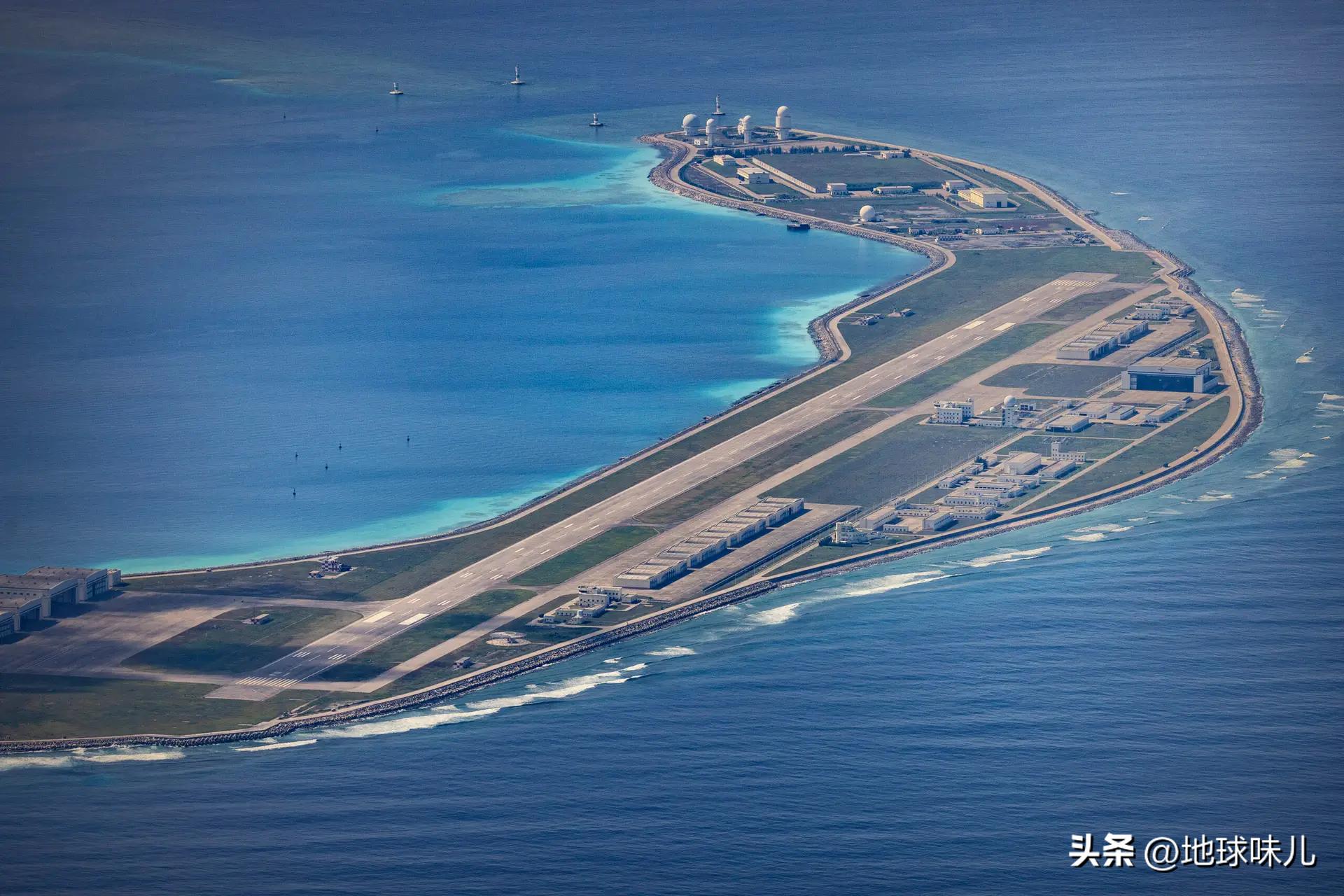 美济岛南海第一大岛发展潜力巨大,南沙群岛美济岛