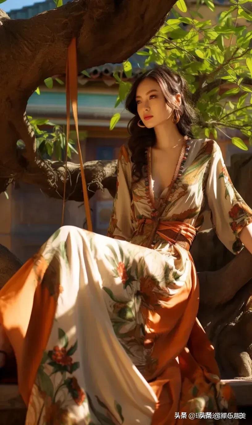 森系美女唯美图片,森系仙女风写真