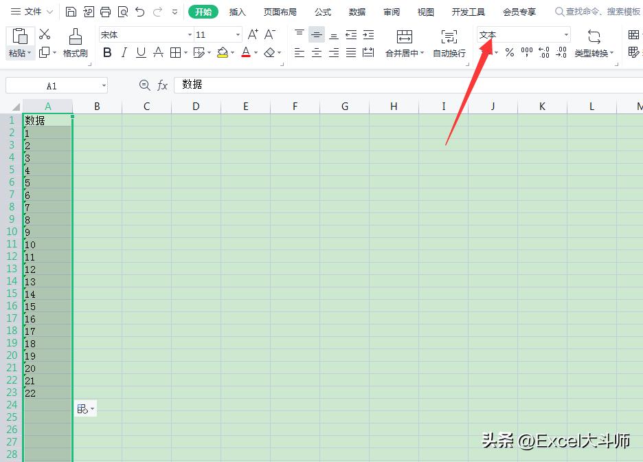 文字复制到excel中自动分列,excel分列后变成科学计数了