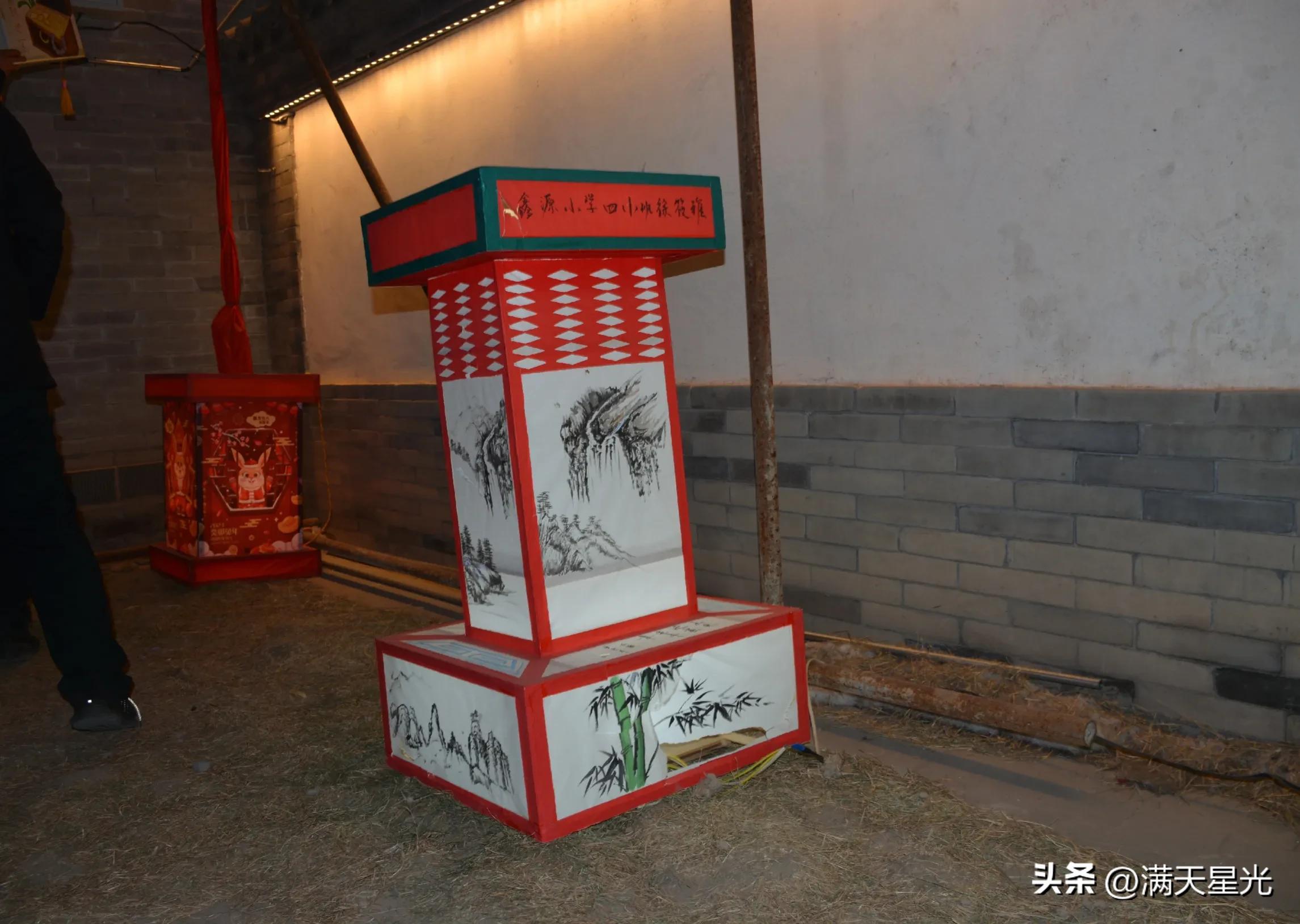 初中生手工灯笼比赛一等奖作品,儿童非遗手工灯笼