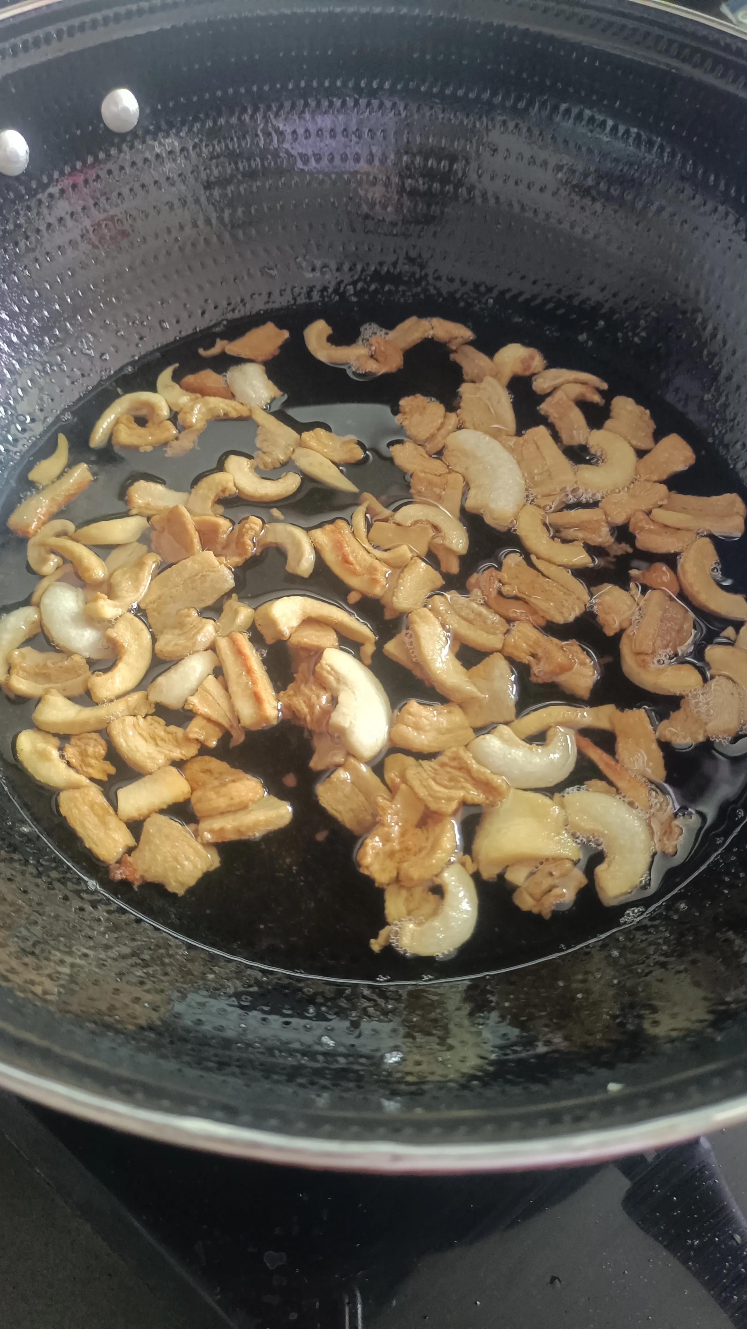 我的炸猪油还没有白