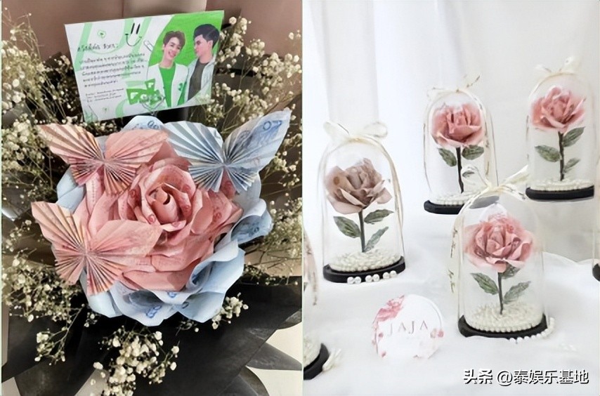 泰国应援钱花样式,泰国明星应援送钱花