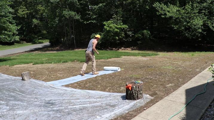 为什么草坪里面有很多水,不可思议的草坪水