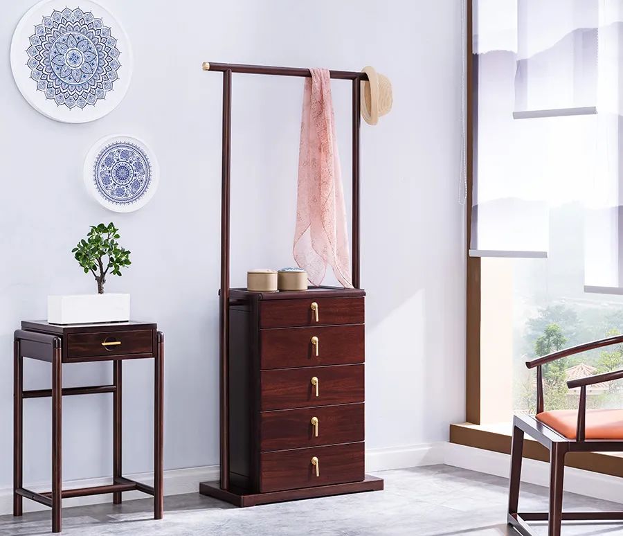 实木衣帽架高端,实木衣帽架效果图大全