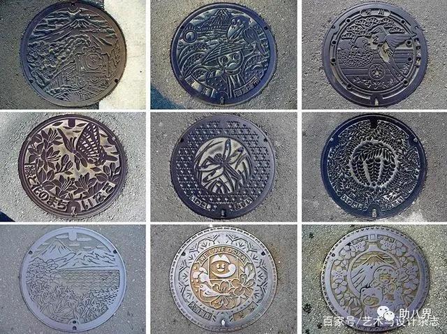日本景观井盖,日本小井盖