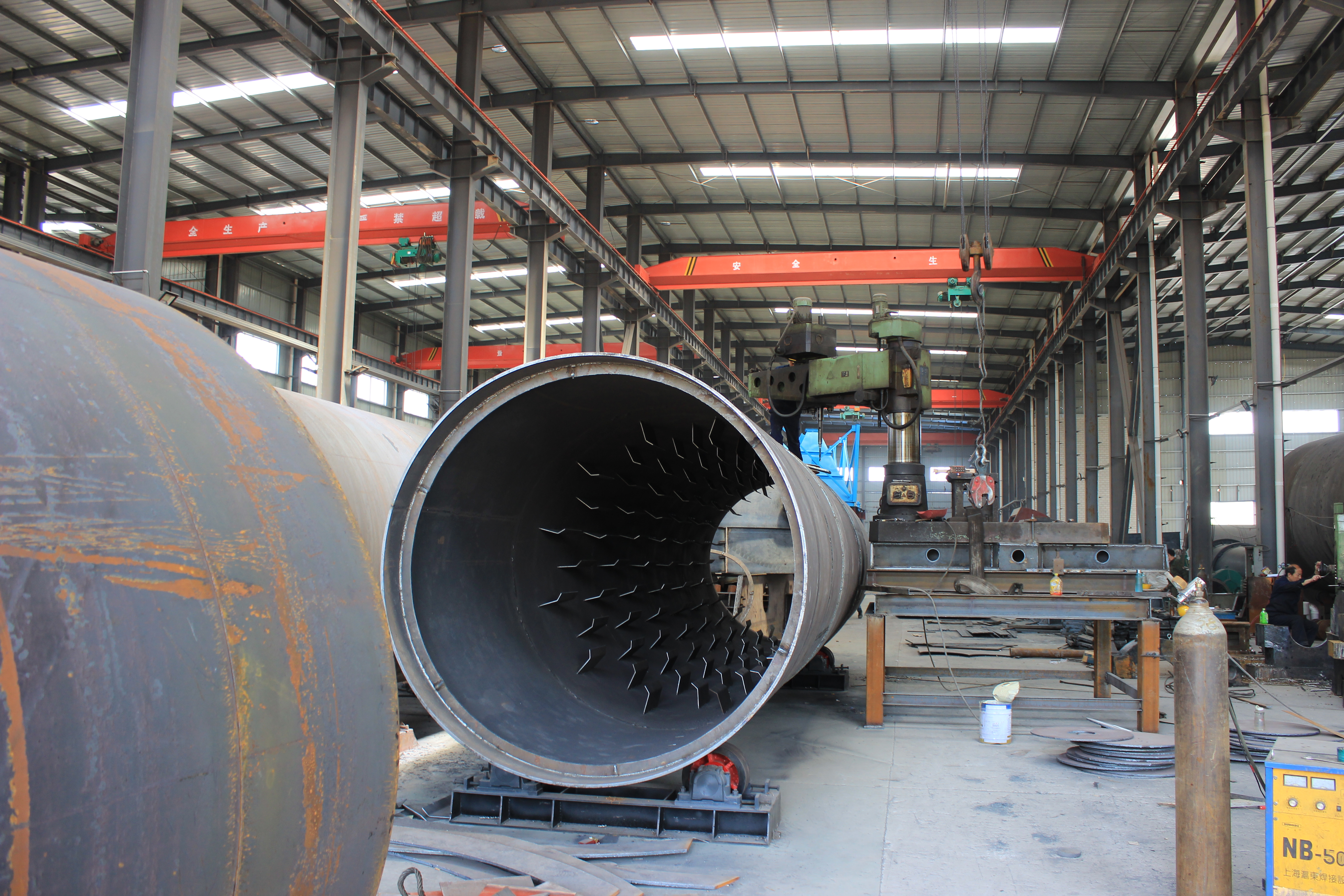 回转窑的煅烧工艺过程,煅烧式回转窑生产视频