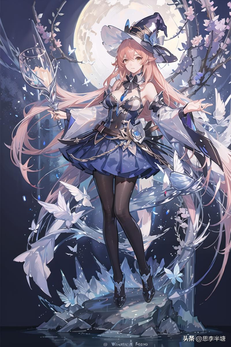 二次元超美少女合集高清壁纸,二次元魔法少女高清图片