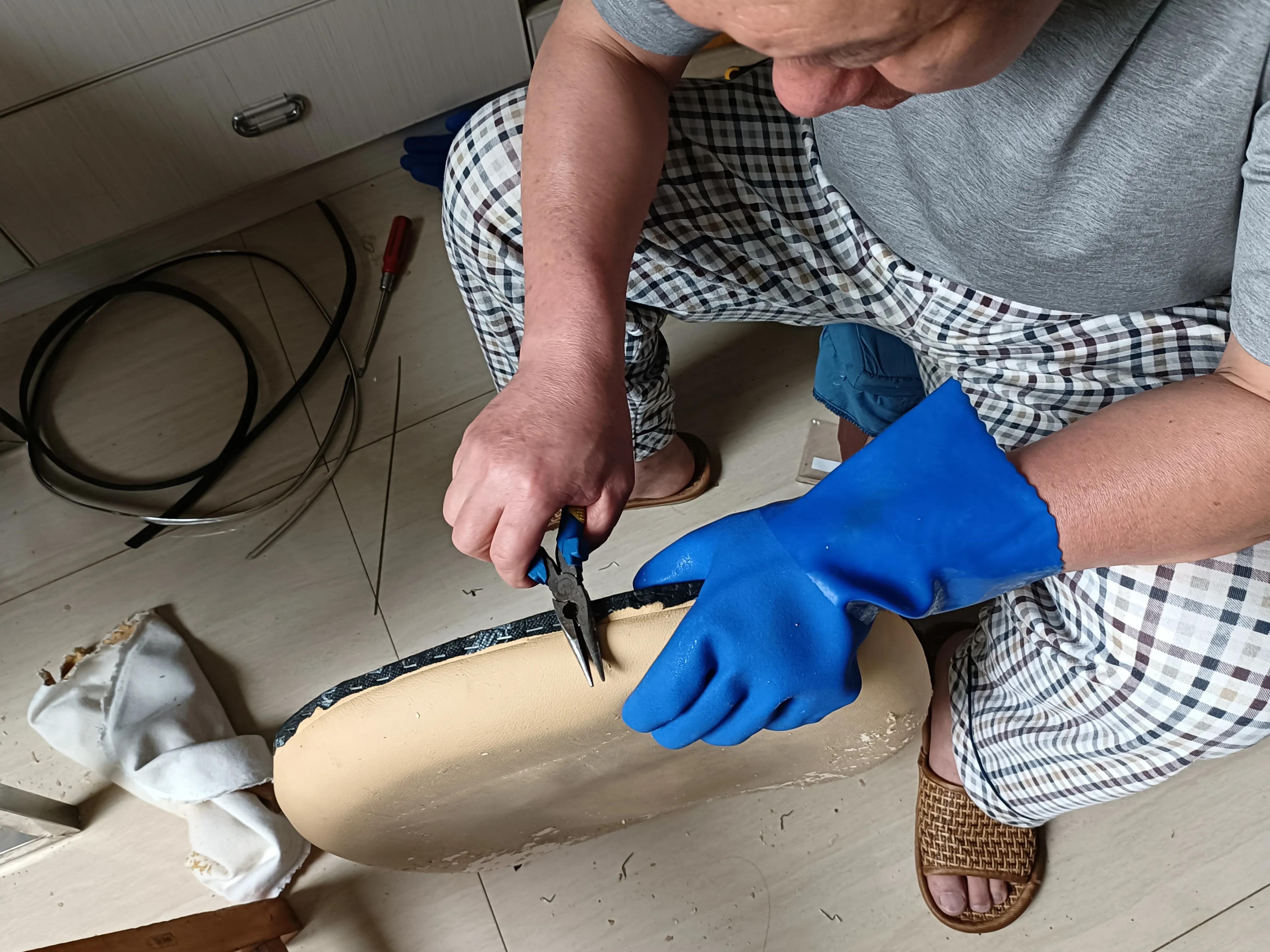 旧转椅改造翻新,办公转椅靠背调节维修