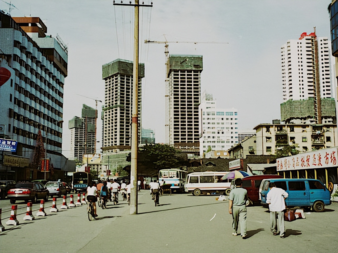 1990年的成都老照片,1990年代成都老视频