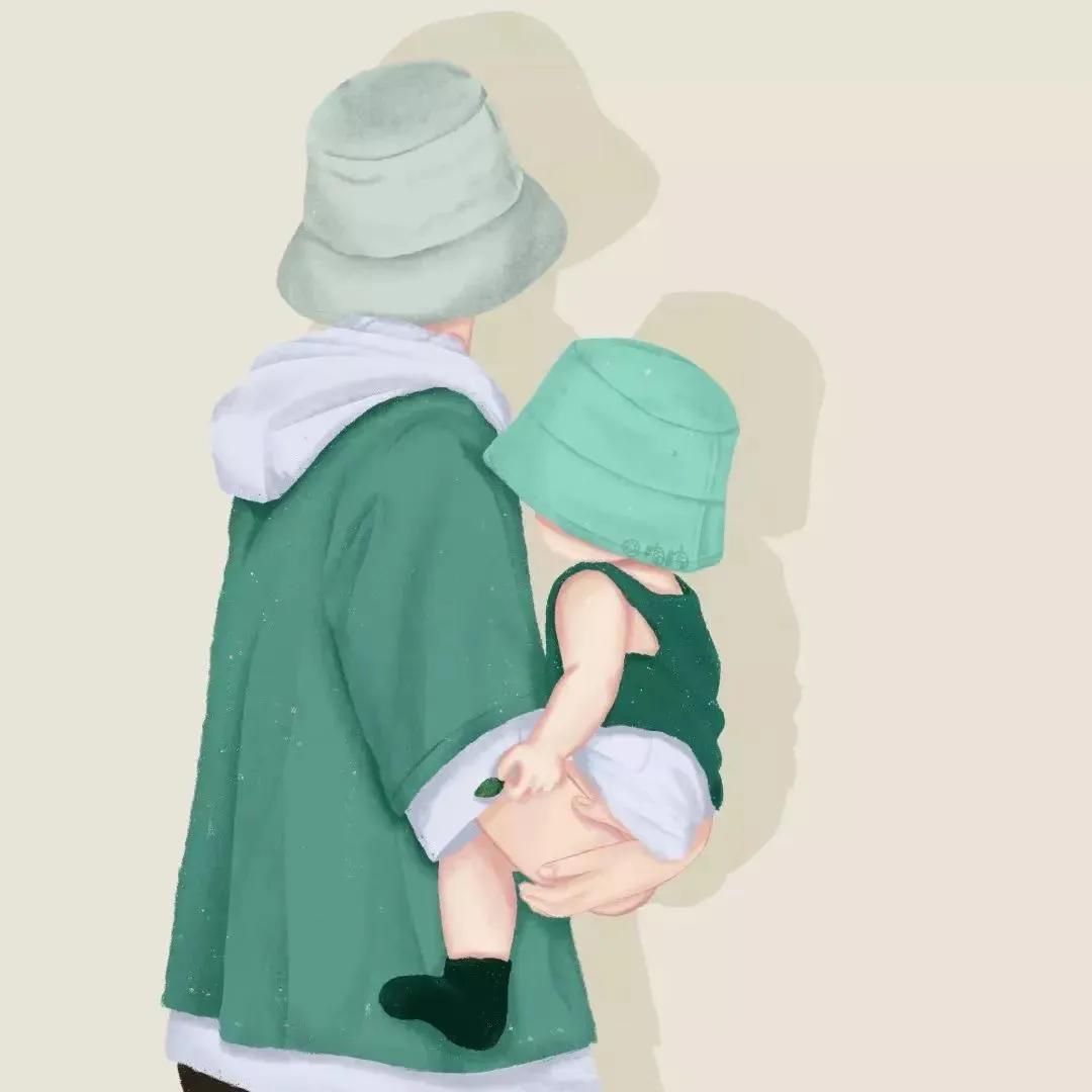 两个儿子亲子头像手机壁纸,亲子头像锁屏壁纸