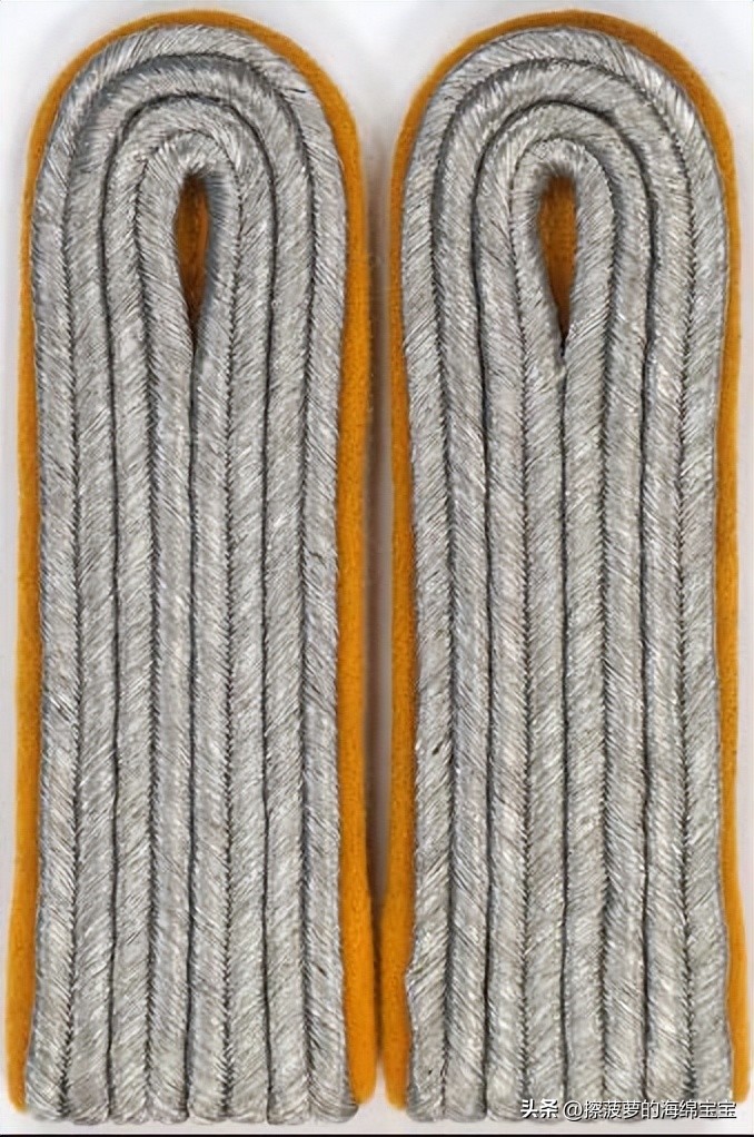 二战德国将军军衔图案,二战德国突击队队长军衔