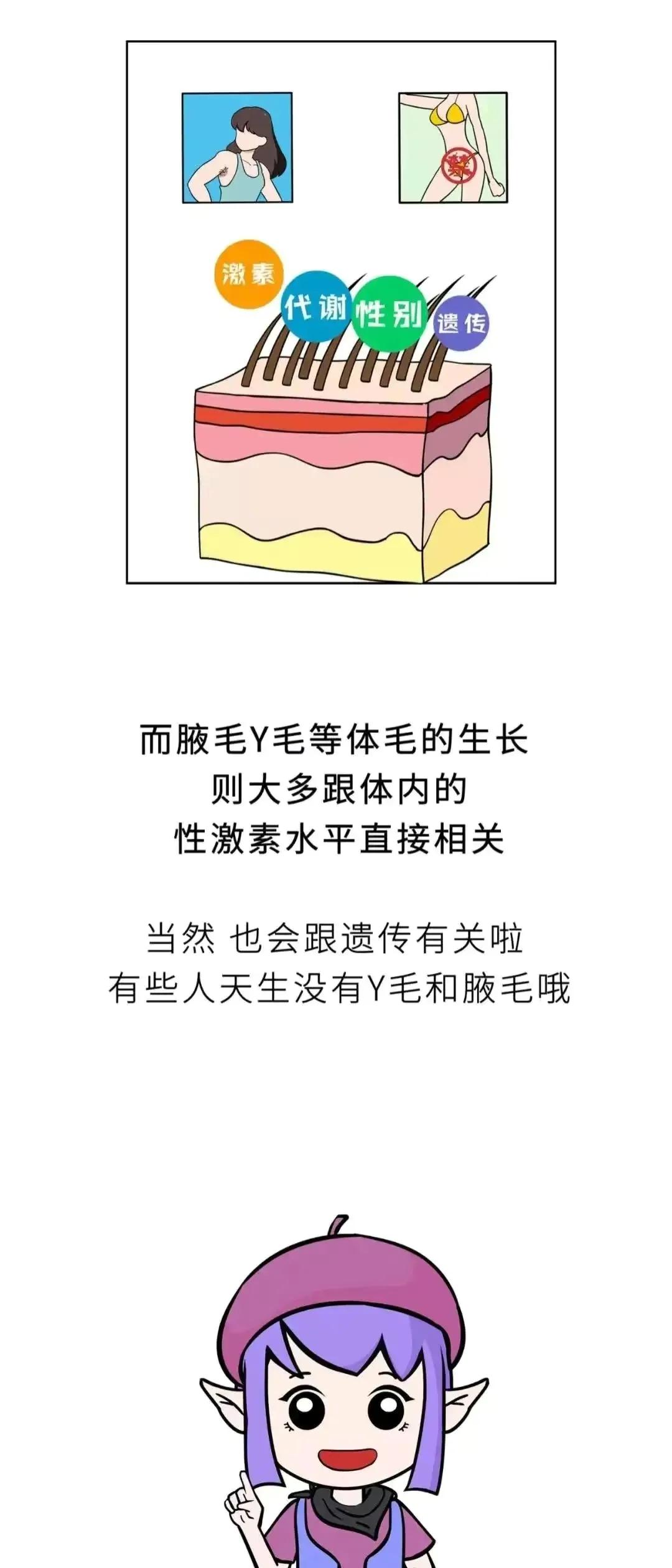 头发可以一直长，为什么“隐*处私**”的毛不能一直生长？
