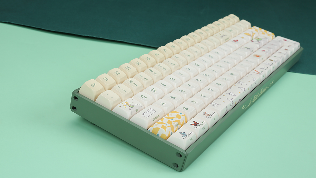 f87客制化机械键盘测评,iqunix玫瑰之约