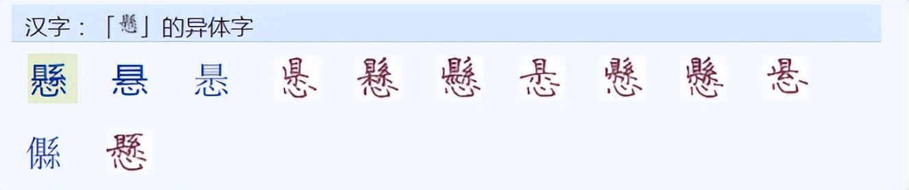 常用字范式之一二五