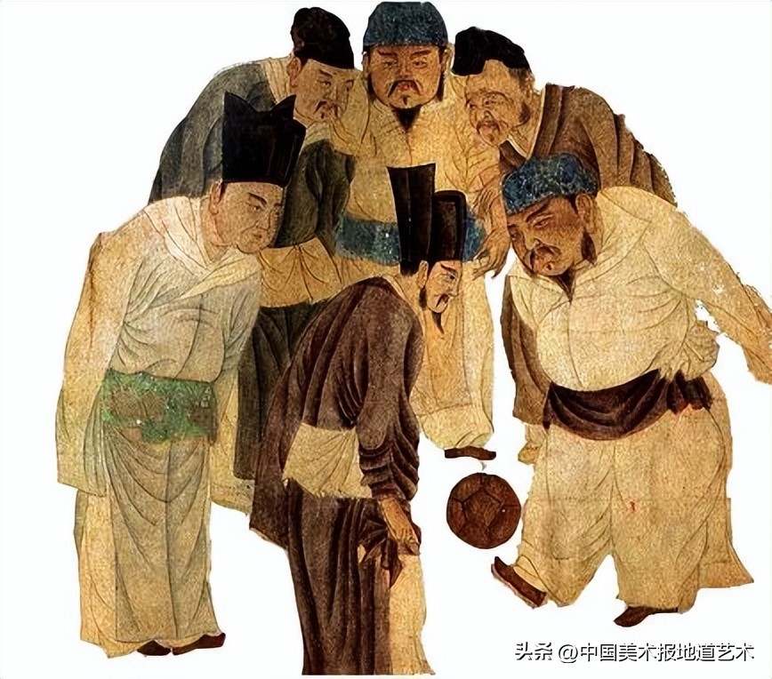 宋朝年代的足球,宋朝时期的足球的样子