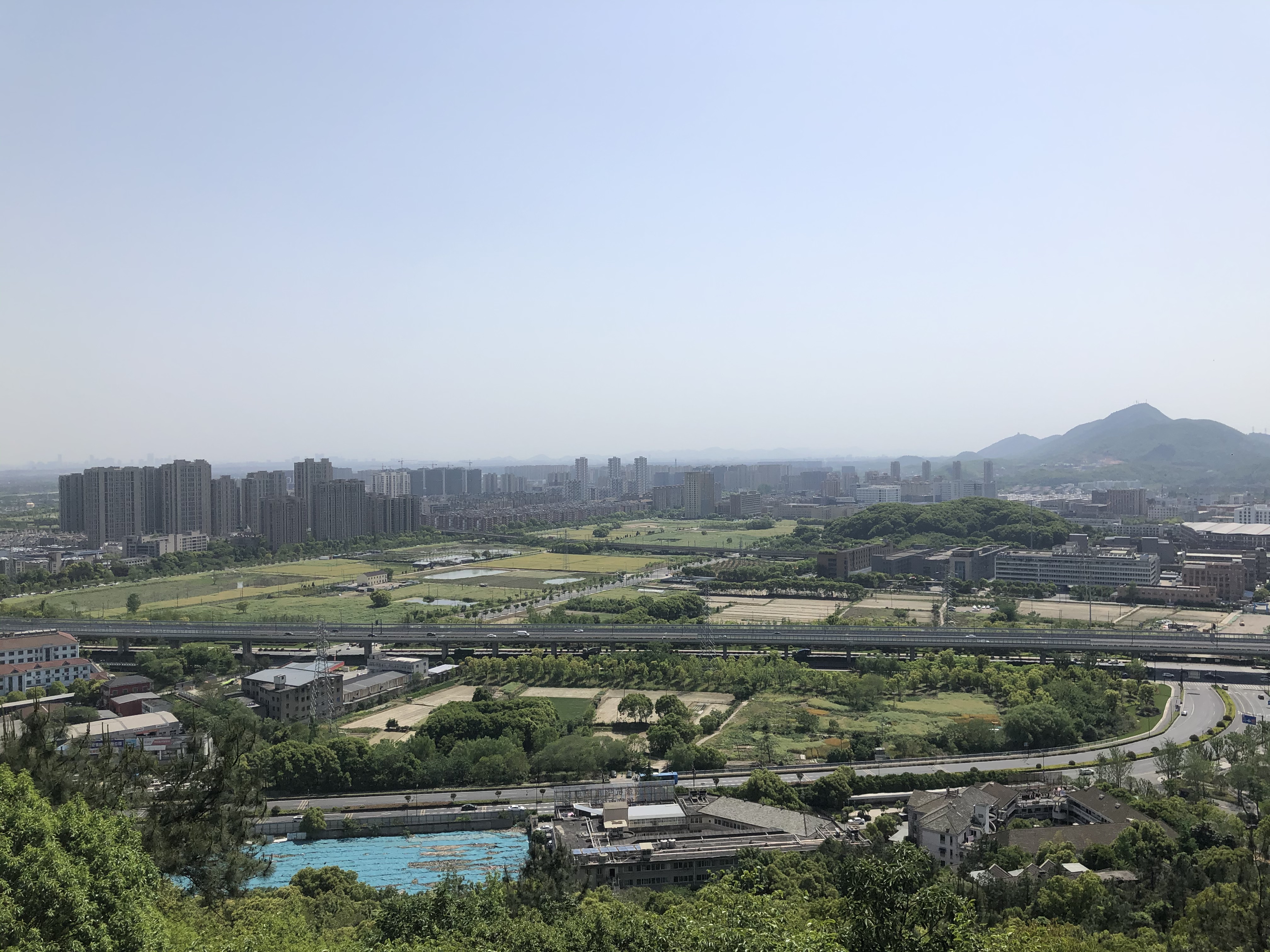 杭州美丽的山水公园,杭州临平山公园