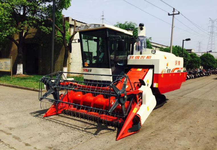 2022年沃得锐龙轮式收割机,沃得超级锐龙140马力履带式收割机