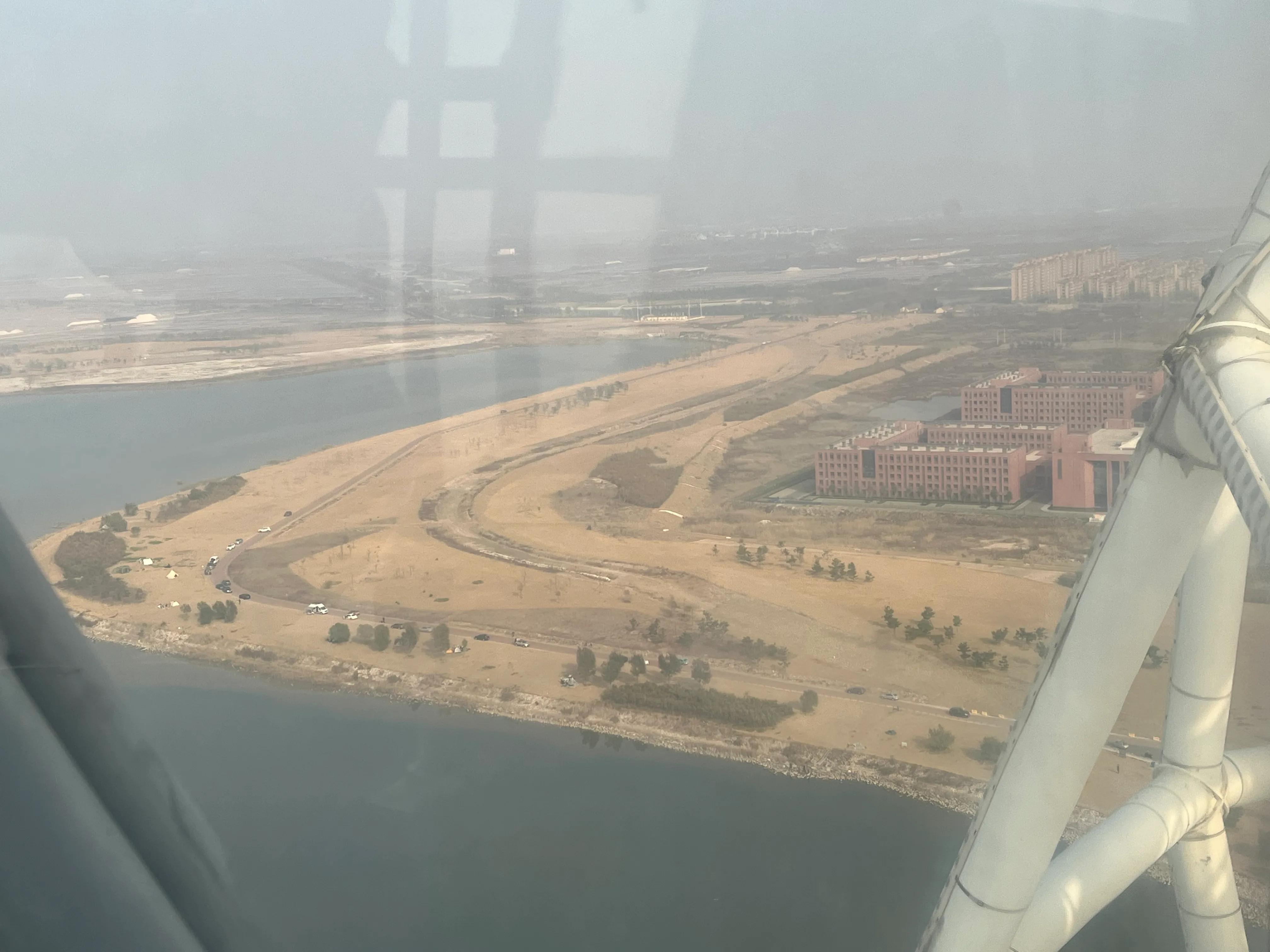 潍坊渤海之眼摩天轮露营野炊,潍坊渤海摩天轮