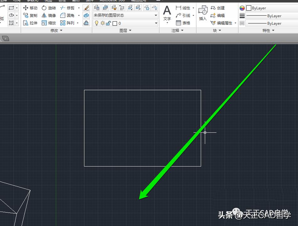 天正cad标注尺寸怎么打散图解,天正cad如何将平面图形移动到原点