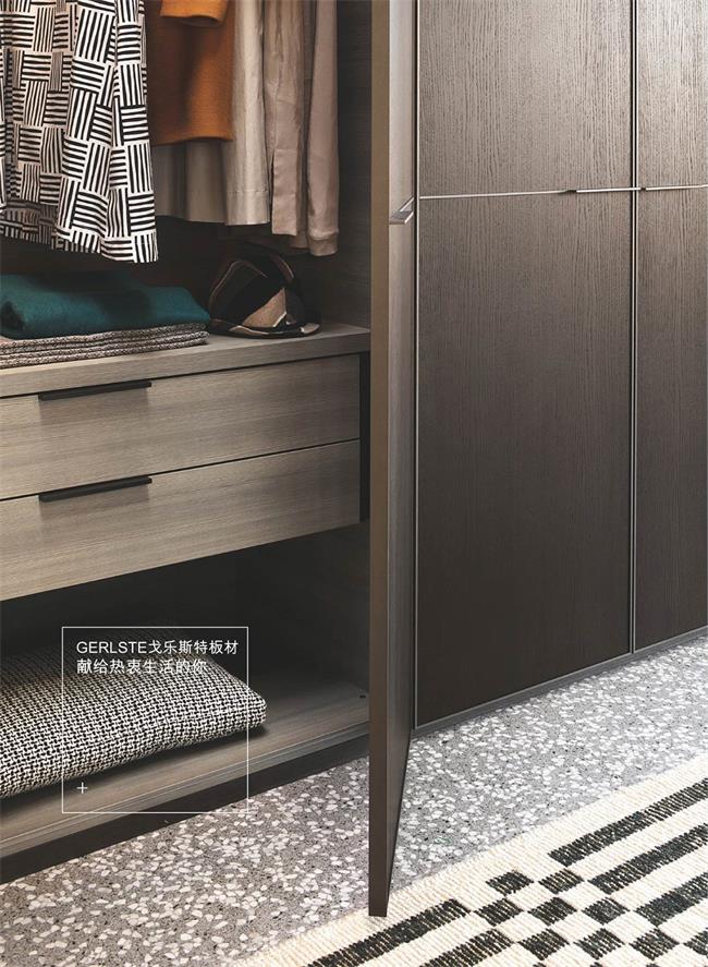 GERLSTE戈乐斯特可饰面定向结构刨花板，凸显空间质感