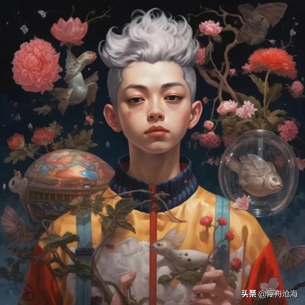 男生和女生在一起的头像,女生跪着男生站着的情侣头像好看