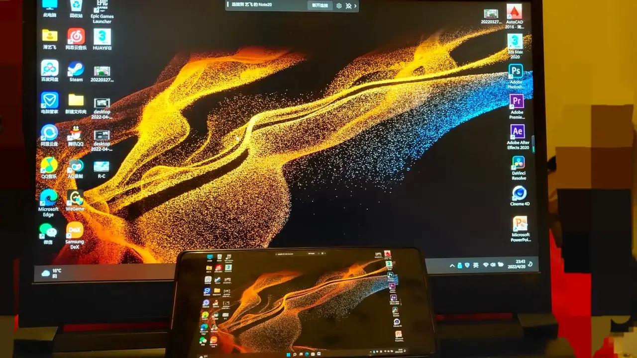 三星手机怎么屏幕共享到电视,三星多屏联动怎么互传视频