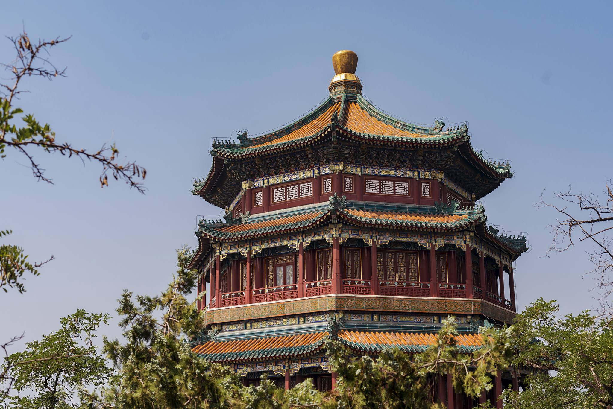 走颐和清漪，赏皇家园林之六：排云殿佛香阁（上）（修订版）