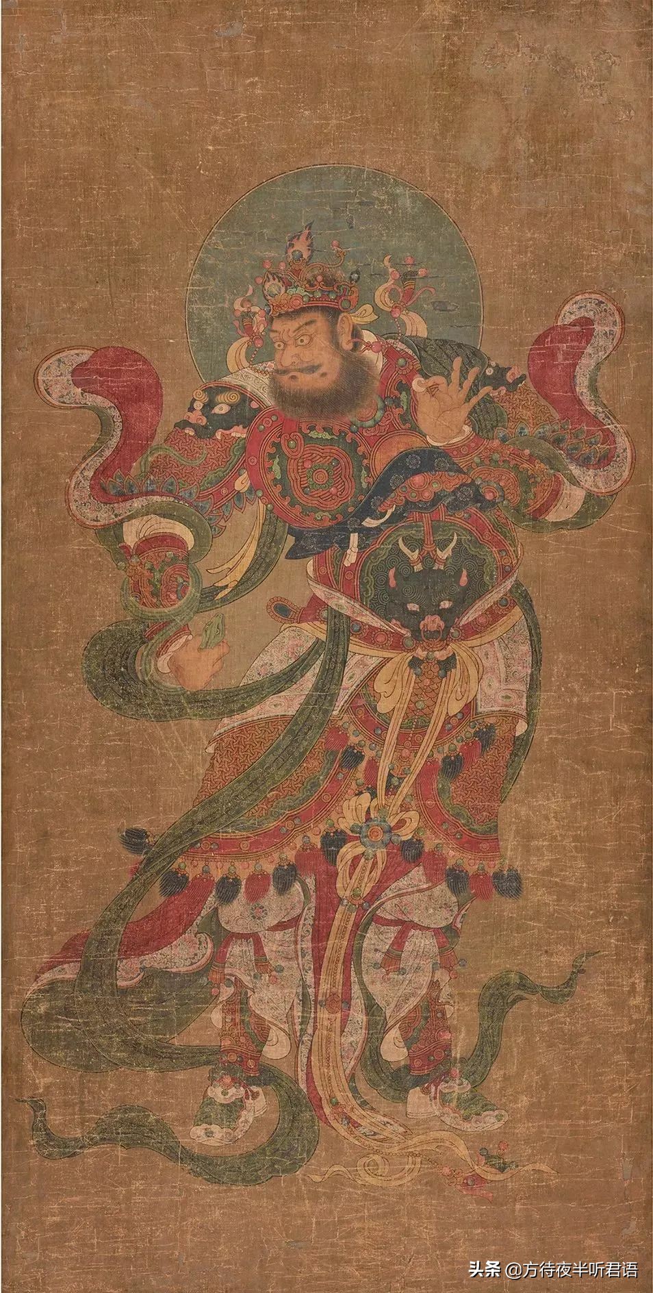 佛教四大天王拿的什么神器,佛法中的四大天王法器代表什么