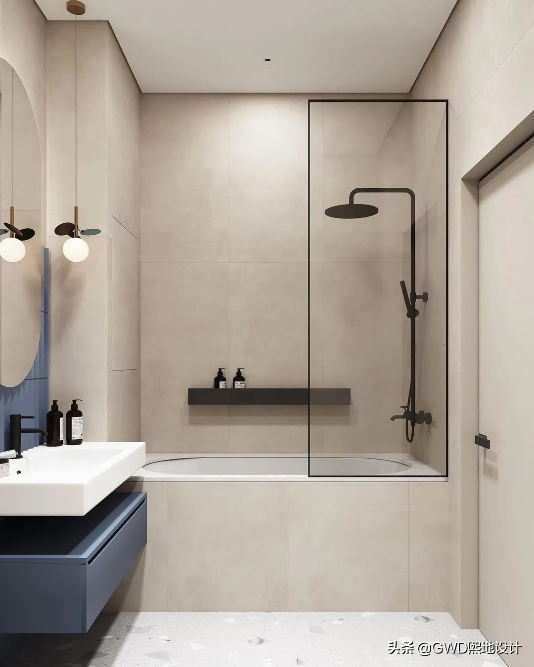 最美卫生间装修效果图,2021最火卫生间设计效果图