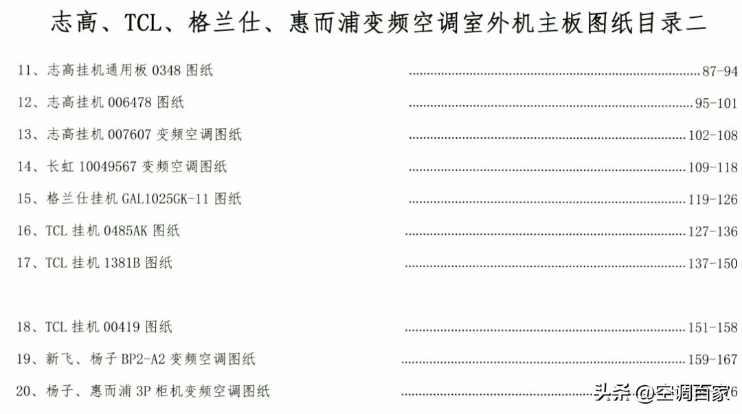 变频空调电路板维修视频技术资料,变频空调ipm电路图详解