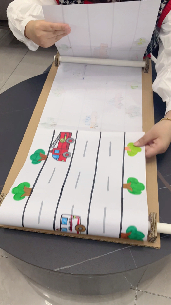 用纸箱做既简单又好玩的赛车,超好玩的纸箱赛车玩具视频