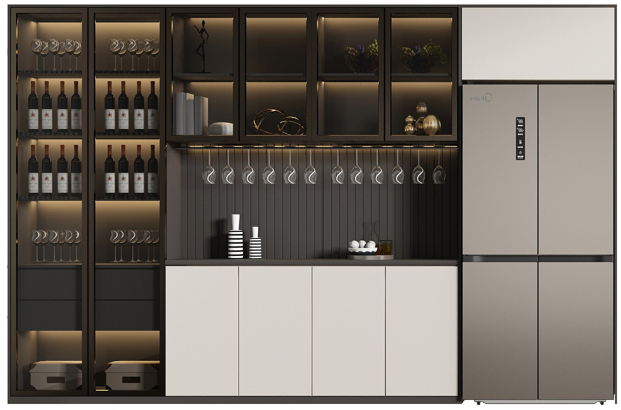 15款嵌入冰箱的餐边柜、酒柜