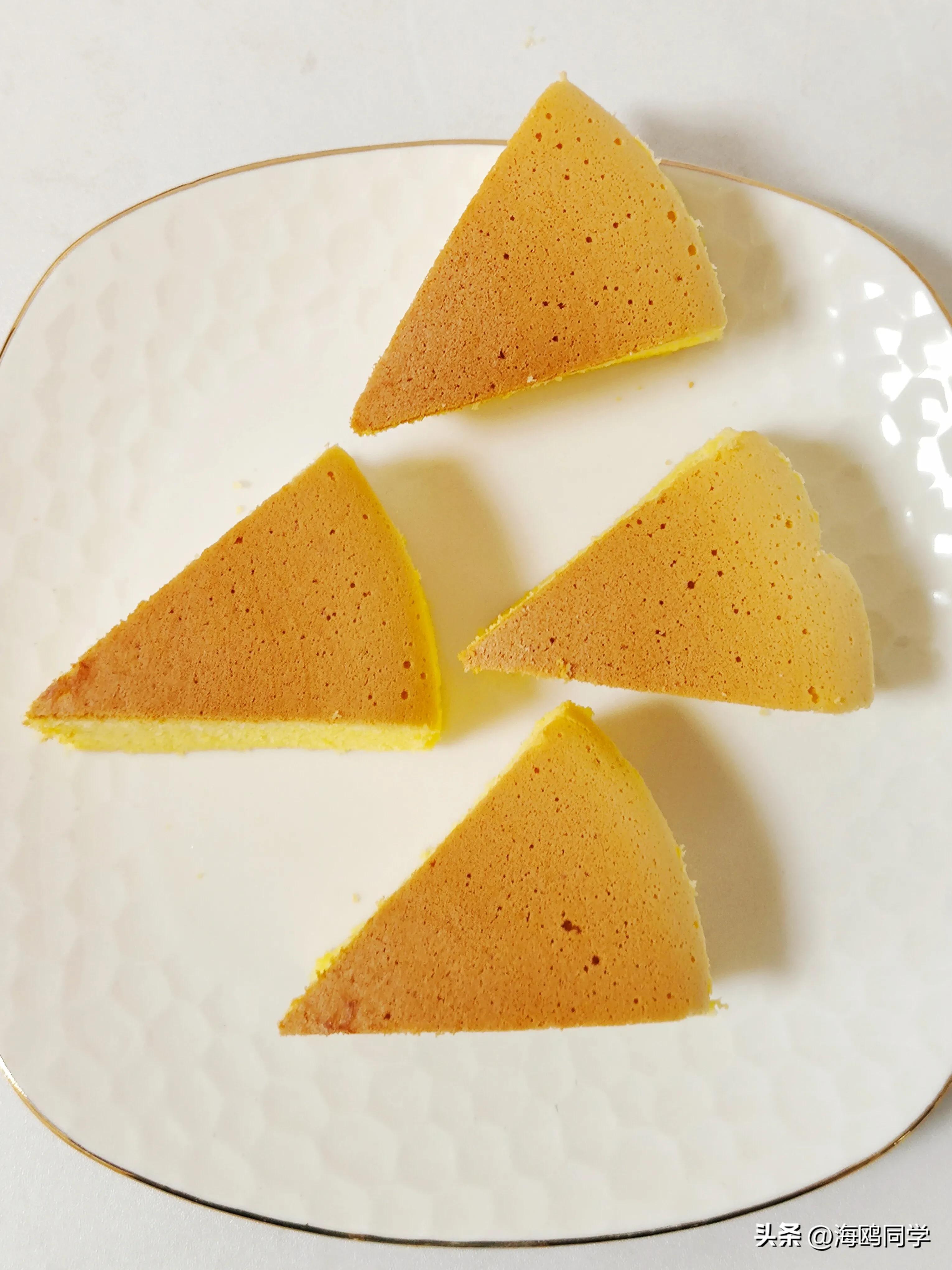 8寸古早味蛋糕做法无油,自制无需模具的古早蛋糕