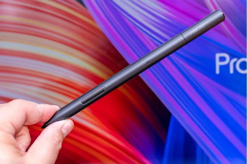 紫色笔记本电脑华硕灵耀pro测评,高端oled显示屏