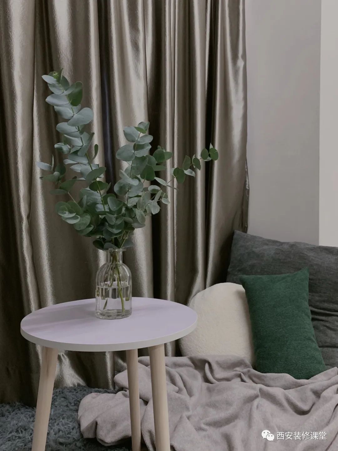 室内绿植软装搭配案例怎么摆,绿植与轻奢结合的软装搭配