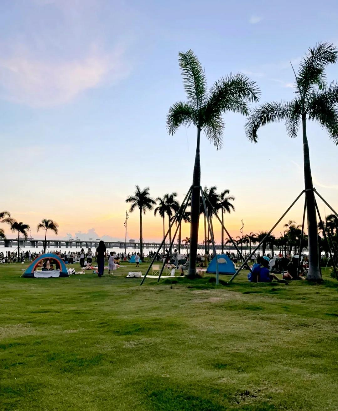 深圳一日游海滨公园,深圳亲子游玩大梅沙海滨公园