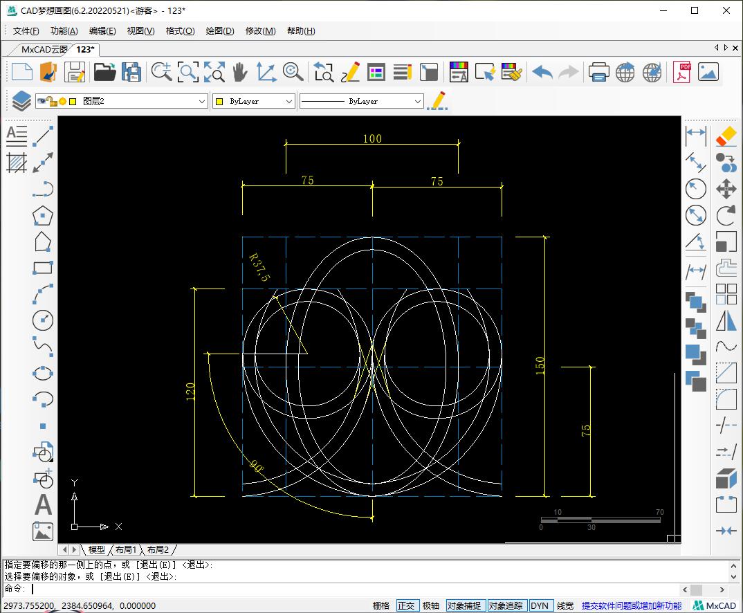 cad多线绘制技巧,cad怎么绘制轴网符号