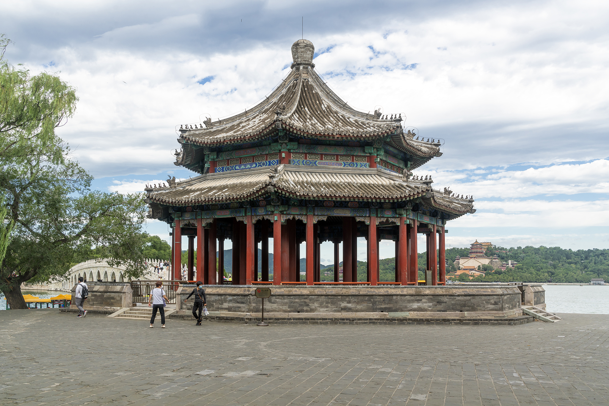 走颐和清漪，赏皇家园林之十一：昆明湖东堤（修订版）