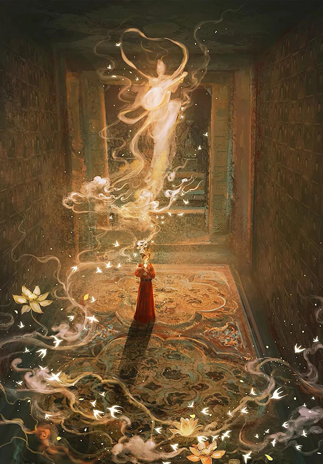 唯美意境古风人物,古风唯美意境图片风景