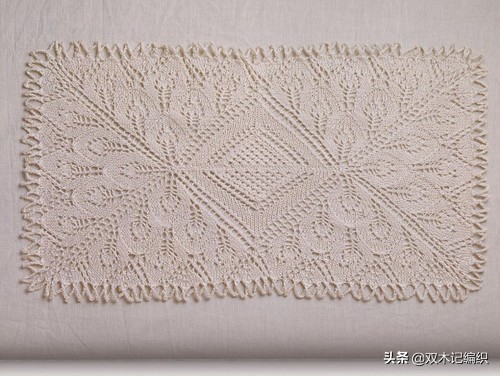 编织可穿可披可围的围巾,白桦毛线编织花样图解