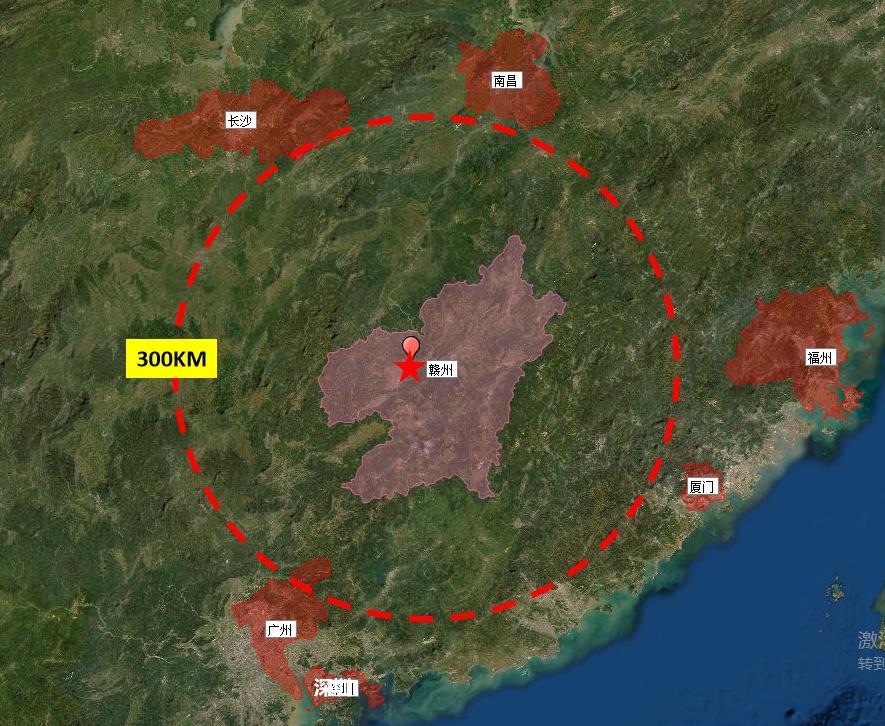 赣州市目标超大城市,赣州发展势头非常迅猛
