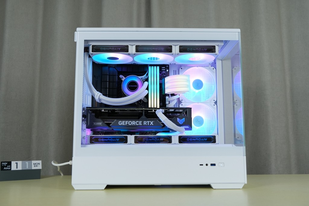 爱国者星璨岚机箱安装240水冷案例,爱国者海景房星璨机箱搭配