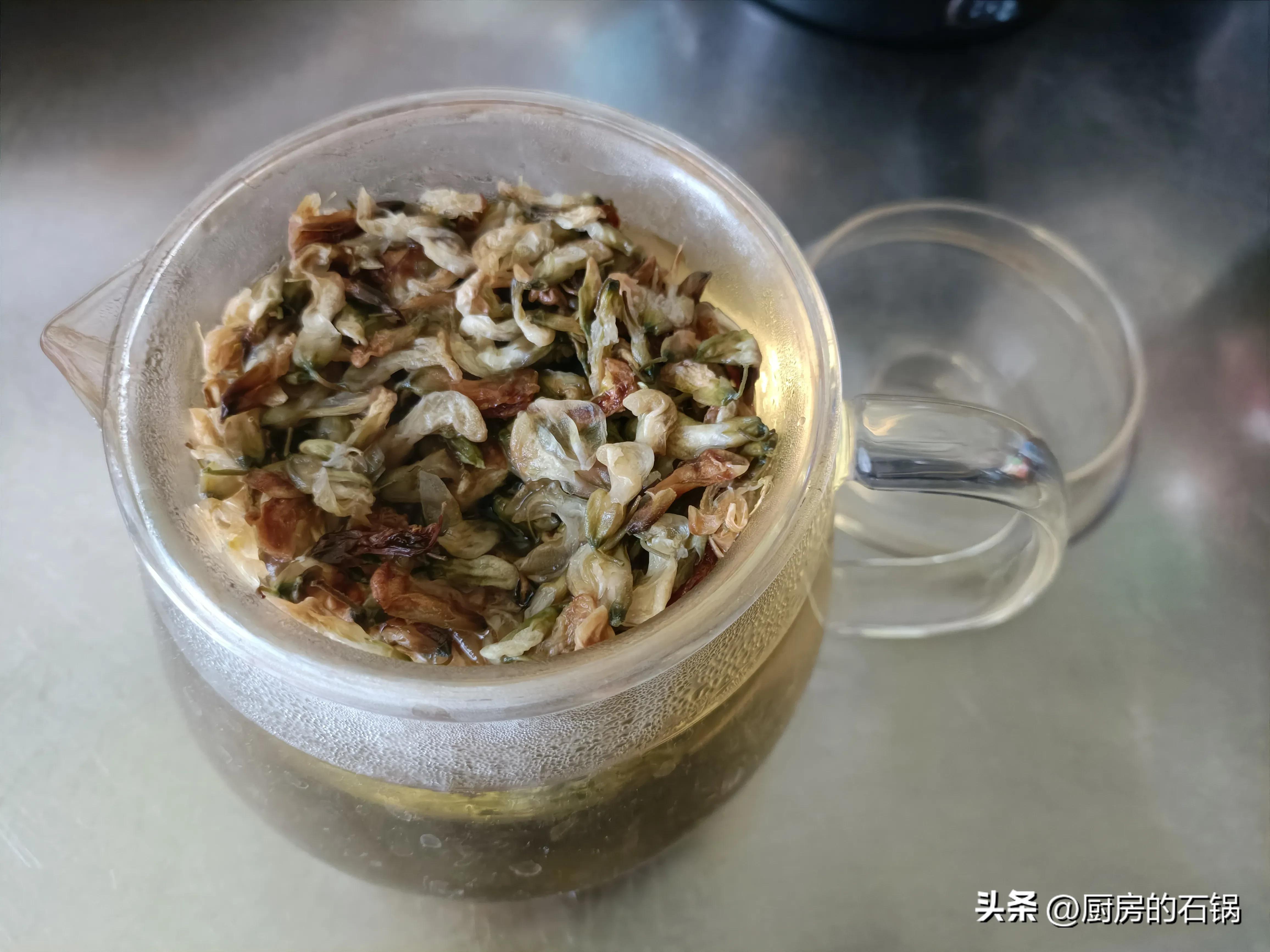 家庭自制槐花茶的做法,自制槐花茶