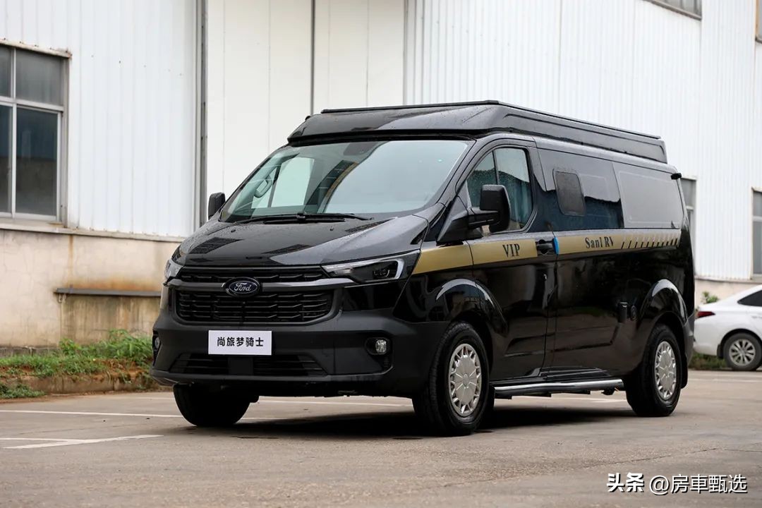 福特新全顺升顶商旅房车,福特新全顺2023款旅居房车