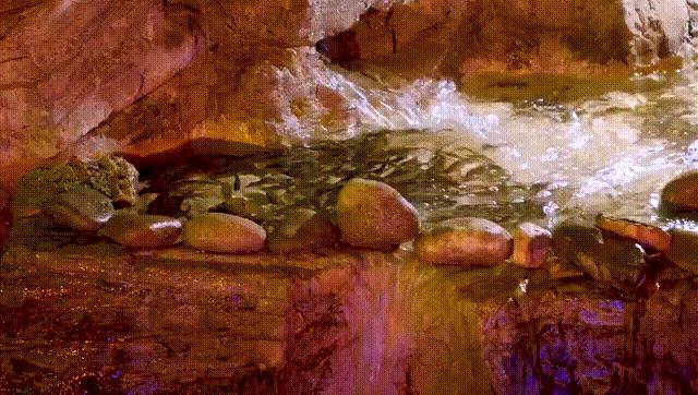 因为暴雨被淹的旅游景区,被暴雨破坏的景区