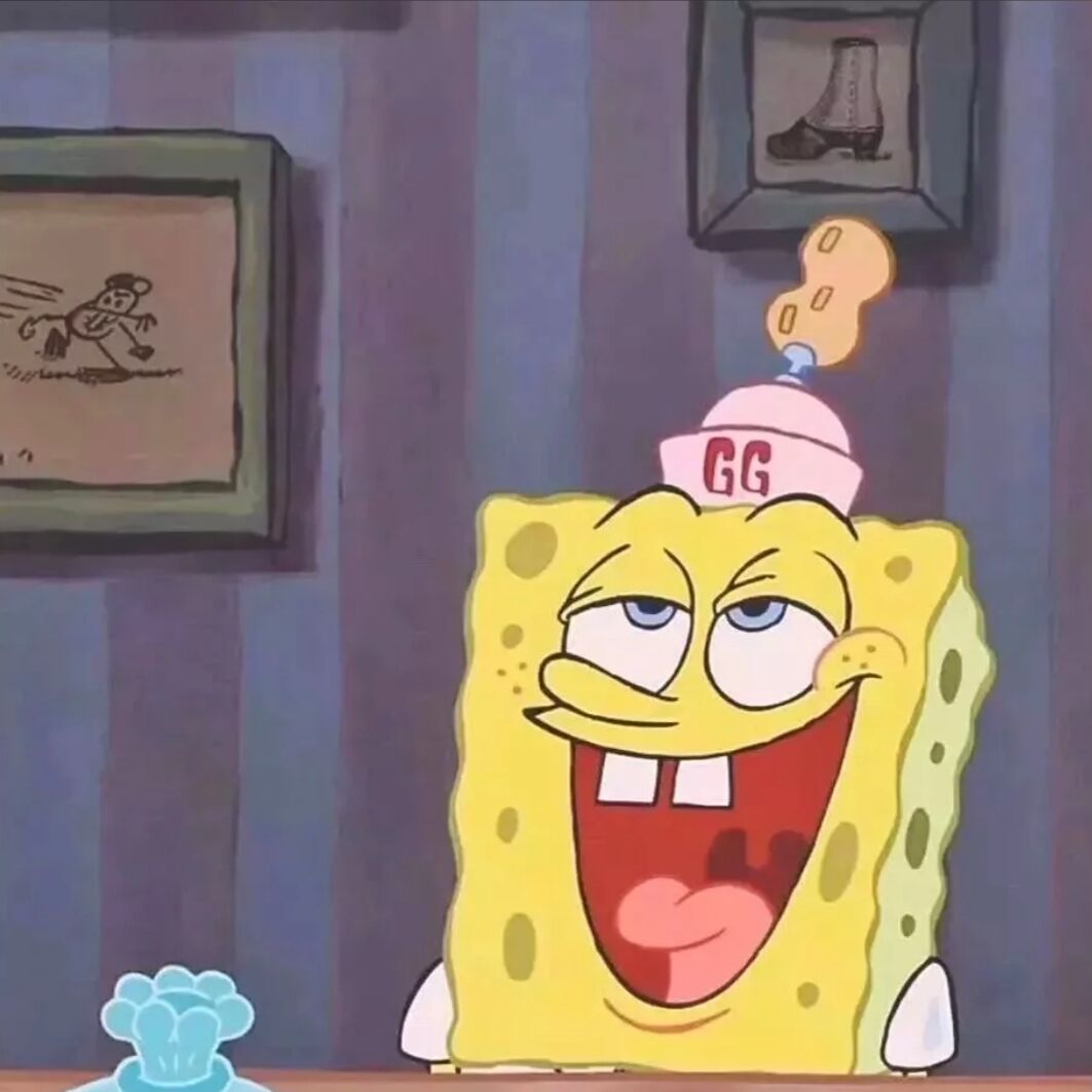 闺蜜头像沙雕海绵宝宝,海绵宝宝卡通动漫头像