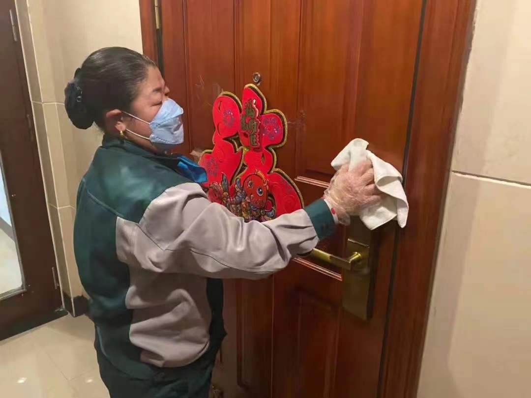 恒大物业人文关怀送温暖,沈阳恒大绿洲物业管家