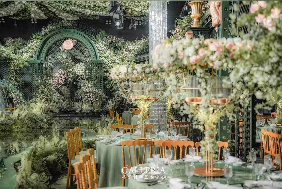 格乐利雅上海展览中心婚礼秀,格乐利雅婚礼中式