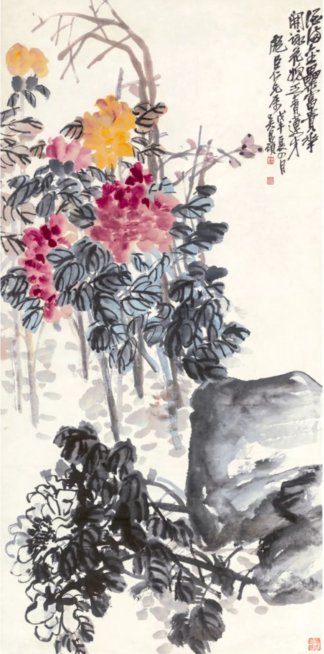 吴昌硕160幅高清精品集收藏版,吴昌硕的1000幅作品赏析